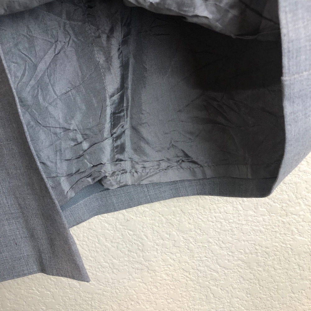 BCBGMaxAzria heather gray wool pencil skirt size 4‎ - Picture 5 of 8